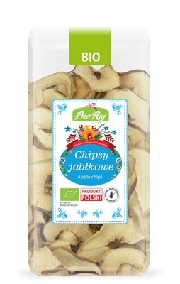 Chipsy jabłkowe bio 50 g bio raj