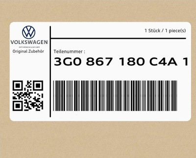 Кронштейн коричневый 3g0867180c4a1 vw passat фото №1