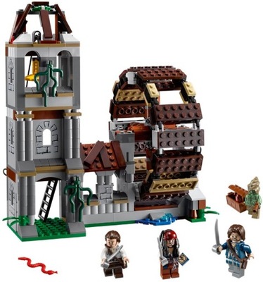 Lego Piraci z Karaibów 4183 The Mill Używany