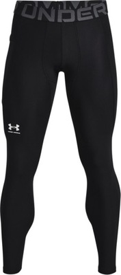 LEGGINSY MĘSKIE UNDER ARMOUR HG ARMOUR CZARNE r 2XL