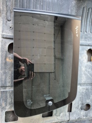 Стекло кузовная задняя pajero iv фото №1