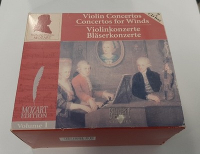 Violin Concertos Wolfgang Amadeus Mozart 7CD Box