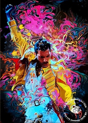 Obraz diamentowy Królowa wstążka Freddie Mercury