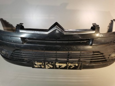 Бампер передній решітка радіатора citroen c4 04-08 фото №1