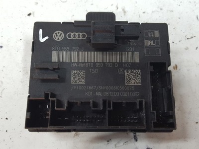 Audi a5 8t 07-12r модуль двері 8t0959792j фото №1