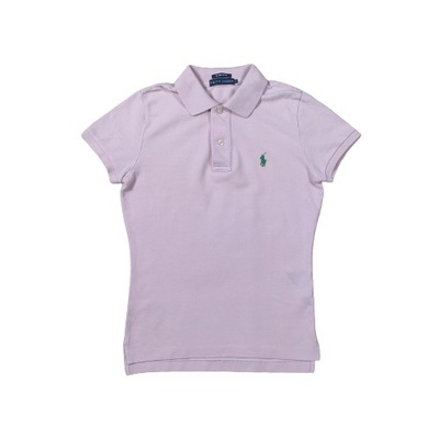 RALPH LAUREN Koszulka Polo Slim Damska Logo r. S