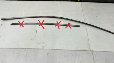 Honda cr-v iii 06-12 молдинг двері хром права передня фото №1