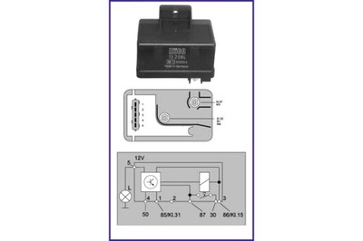 HITACHI UNIDAD DE CONTROL BUJÍAS INCANDESCENTES ALFA ROMEO 145 146 CITROEN XANTIA ZX  