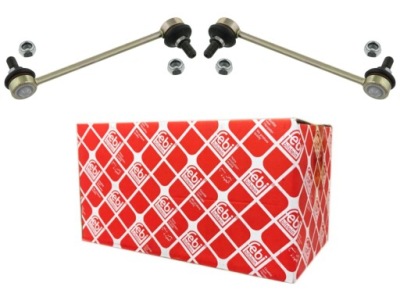 2× febi bilstein 12002 тяга / кронштейн, стабилизатор фото №1