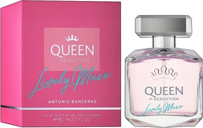 ANTONIO BANDERAS QUEEN OF SEDUCTION LIVELY MUSE 80