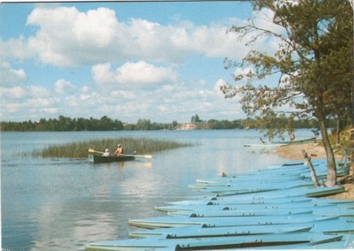 RAJGRÓD - NAD JEZIOREM RAJGRODZKIM + KAJAK i ŁÓDŹ - 1980R