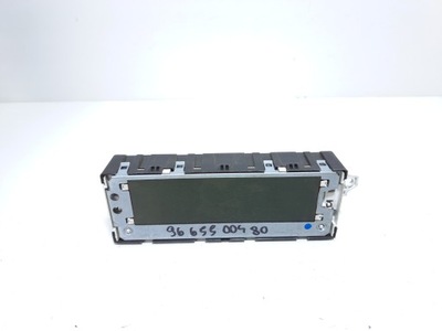 Citroen c4 ii b7 ds4 экран дисплей радио часы 9665500480 фото №1