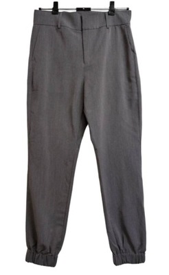 Vero Moda szare spodnie średni stan zwężane 38
