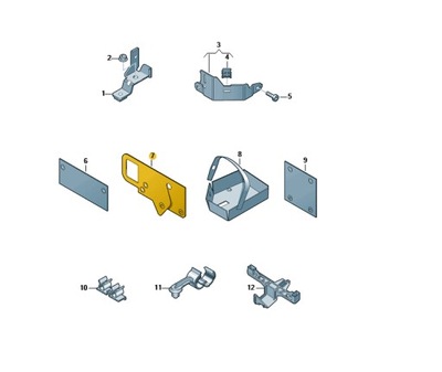 Захист теплова 04l971461ab фото №1