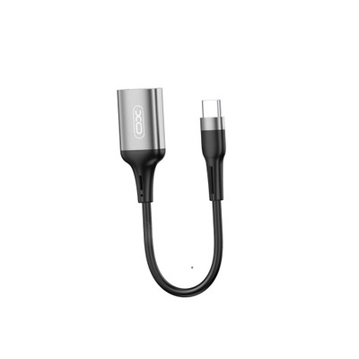 Adapter OTG USB - USB-C czarny