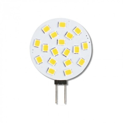 ŻARÓWKA LED G4 12V 3W CIEPŁA 3000K TALERZYK