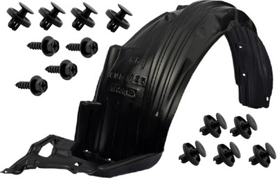 Toyota corolla verso 2004-2009 подкрылок перед левый фото №1