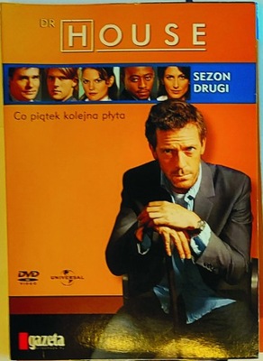 Serial dr House sezon 2 (8dvd) płyta DVD