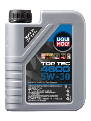 Olej Liqui Moly Top Tec 4600 5W30 1L / 1 litr