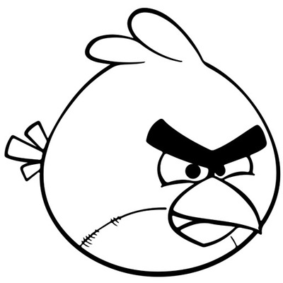 Naklejka Angry Birds