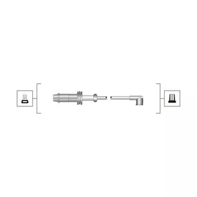 MM MSQ0034 ПАТРУБОК ЗАЖИГАНИЯ / ТРАБЛЕР CITROEN AX/SAXO/ZX/PEU