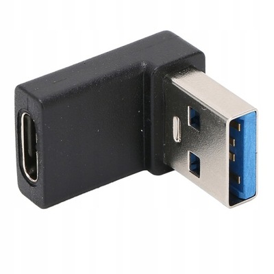 USB 3.0 męski na typ C Adapter żeński 90 stopni w