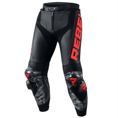 ШТАНИ ШКІРА MOTO REBELHORN REBEL RED 54/XL