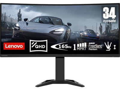 Monitor LENOVO G34w-30 1440px 165Hz 4 ms Curved