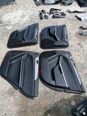 Mercedes x166 gl обшивка дверь молдинг amg перед задняя левый правый full фото №1