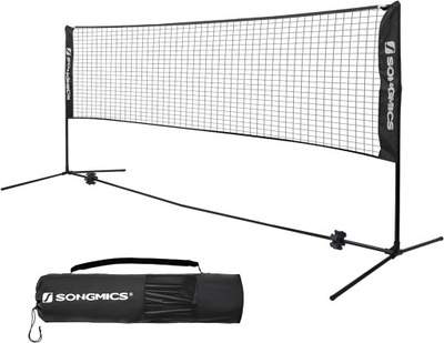 SONGMICS siatka do badmintona tenisa siatkówki 3M regulowana
