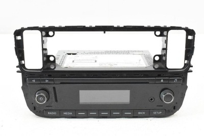 Радио радиопроигрыватель cd aux media 1st035867b skoda citigo lift 17-20 фото №1