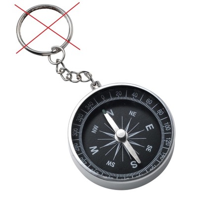 KOMPAS BRELOCZEK COMPASS KEYRING CP001