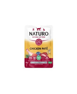 Naturo Grain Free Pate kurczak 85g