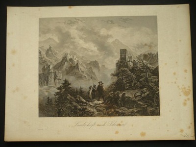 Alpy Scheuren, oryg. 1865