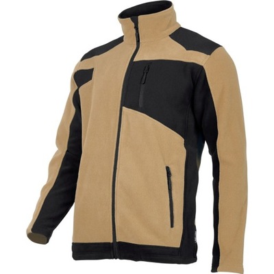 LAHTI PRO BLUZA POLAROWA РОБОЧА ZE WZMOCNIENIAMI BEIGE/BLACK L4011904