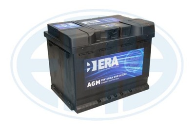 BATTERY AGM 60AH/660A P+ 242X175X190 A56011  