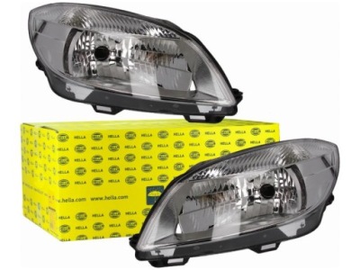 Лампы фары skoda roomster 10-15 fabia ii mk2 10-14 фото №1