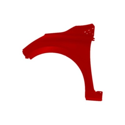 Крыло  renault clio iv 11.2012-08.2021 красный фото №1