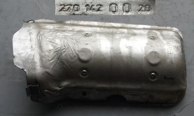 Защита тепловая катализатора mercedes 2701420020 фото №1