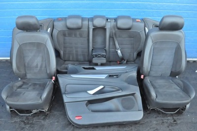 Ford mondeo mk4 сидіння заднє сидіння обшивки anglik фото №1