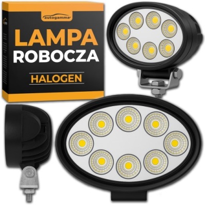 Противотуманная фара worklight лампа рабочая naświetlacz прожектор овальный led bar 50w фото №1