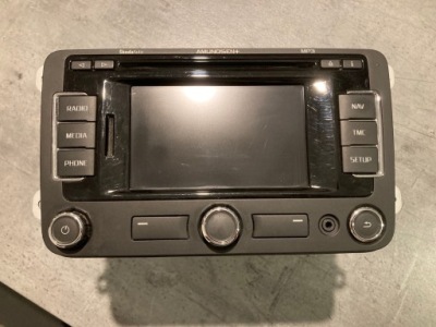 Радио навигация rns 315 skoda superb ii 3t0035192a фото №1