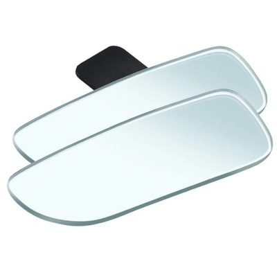 2 PIECES MIRROR AUTOMOTIVE 360 STOPNI BROAD-ANGLED WYPUKLE DEAD ZONE  