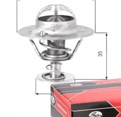 Термостат gates do kia sorento i фото №1