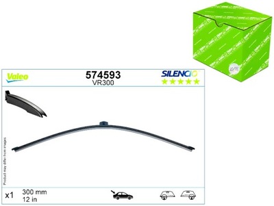 LIMPIAPARABRISAS ESCOBILLAS BEZPRZEGUBOWE PARTE TRASERA 1SZT. SILENCIO 285MM MERCEDES C  