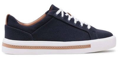 Trampki granatowe Clarks Un Maui Lace lekkie 37