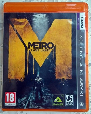 GRA PC DVD METRO LAST LIGHT PL Kolekcja Klasyki