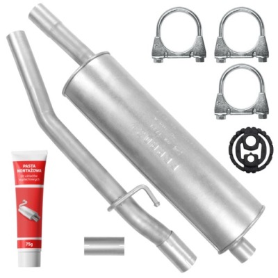 Гасник середній citroen c8 2.0 2002-2014 фото №1