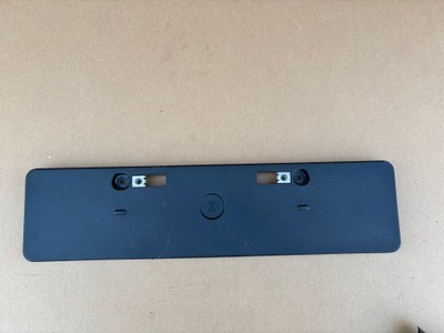 Toyota corolla cross подкладка рамка номерного знака регистрационный бампер перед фото №1