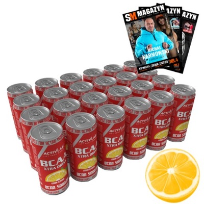 ACTIVLAB BCAA XTRA DRINK 24x330ml AMINOKWASY